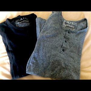 Henley long sleeves by The Rail